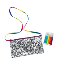 Набір для дитячої творчості Сумочка-розмальовка My Color Clutch CCL-02-01U різнобарвний