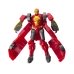 Робот-трансормер Ironman 14 см червоний з чорним
