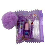 Набір дитячої декоративної косметики UKR2414 у косметичці фіолетовий