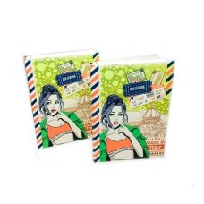 / Щоденник А5  недатований (138*197мм), 320стор, інт.обкл.МІКРОТИСНЕННЯ диз.18294
