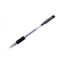 Ручка гелева чорна BUROMAX BM8349-02 0.7 мм