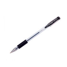 Ручка гелева чорна BUROMAX BM8349-02 0.7 мм