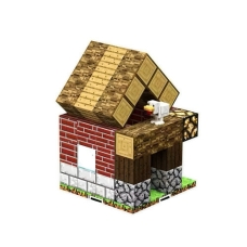 Конструктор магнітний Minecraft 9906-T Village Chief's House 49 деталей