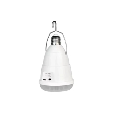 Ліхтар-лампа кемпінговий акумуляторний Bailong AP-3631 28 Вт на гачку з сонячною панеллю білий