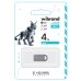 Флеш пам'ять USB 4 GВ Wibrand Lynx USB 2.0 сріблястий
