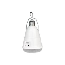 Ліхтар-лампа кемпінговий акумуляторний Bailong AP-3631 28 Вт на гачку з сонячною панеллю білий