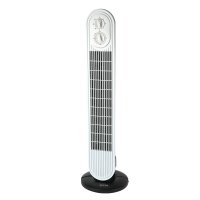 Вентилятор підлоговий Zepline ZP-138 78.5 х 22 см білий з чорним