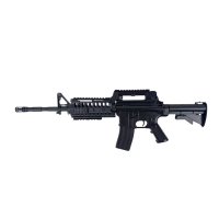 Дитячий автомат M45-1 з прицілом на кульках 64 см чорний