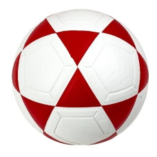 М'яч футбольний №4 Profiball MS-1936 білий з червоним