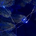 Світлодіодна гірлянда-нитка прозорий дріт 100 LED Magic Lights USB на батарейках 10 м синій