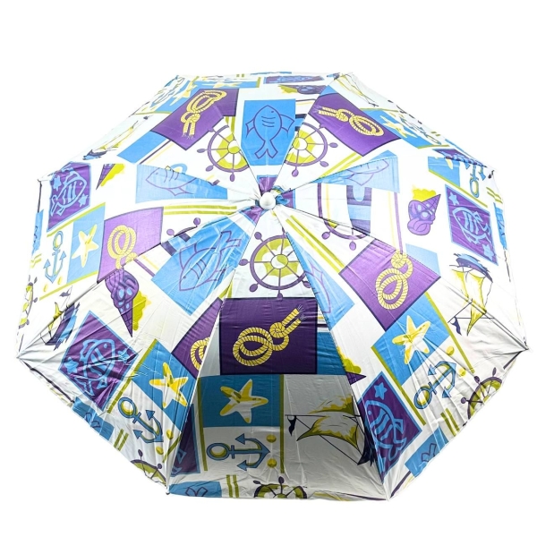 Пляжна садова парасолька 1.8 м Best-11 Якір Anti-UV з нахилом різнокольоровий