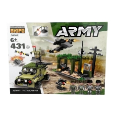 Конструктор Limo Toy CQ002 Army 431 деталь