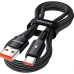 Кабель USB/Type-C 2 м ESSAGER EXC120-CGA01-P Sunset 120 Вт 6 А чорний