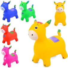 Стрибуни-тварини конячка, 1300г, мікс кольорів, у пакеті, MS 4844 new