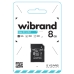 Карта пам'яті 8 GB Wibrand МicroSDНC UHS-I Сlass 10 з адаптером чорний Карта пам'яті 8 GB Wibrand МicroSDНC UHS-I Сlass 10 з адаптером чорний