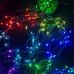 Світлодіодна гірлянда-нитка зелений дріт Кінський хвіст 400 LED SFK-02 Bluetooth USB з пультом крапля 2 м мульти