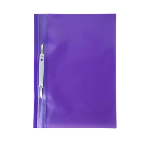 Папка-швидкозшивач А4 Economix Е31515-12 пластик фіолетовий