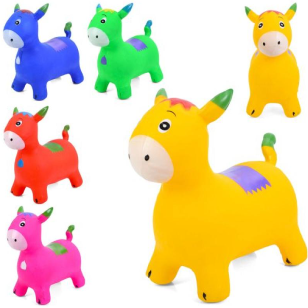 Стрибуни-тварини конячка, 1300г, мікс кольорів, у пакеті, MS 4844 new