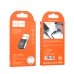 Перехідник USB M/Type-C F HOCO UA17 чорний Перехідник USB M/Type-C F HOCO UA17 чорний