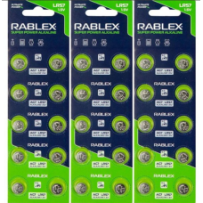 Батарейка RABLEX "таблетка" 1.5V AG7 (LR57) new