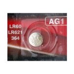 Батарейка кругла (таблетка) Camelion AG1 LR621 LR60 лужна
