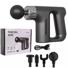 Масажер портативний Fascial Gun KH-740 перкусійний чорний