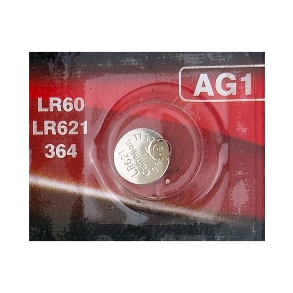 Батарейка кругла (таблетка) Camelion AG1 LR621 LR60 лужна