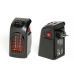 Тепловентилятор обігрівач Handy Heater електричний 400 Вт чорний
