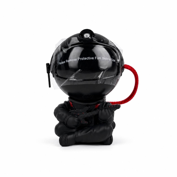 Нічник-проектор Астронавт MINI Farraray USB з пультом 12.5 см чорний