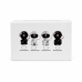 Нічник-проектор Астронавт MINI Farraray USB з пультом 12.5 см чорний Нічник-проектор Астронавт MINI Farraray USB з пультом 12.5 см чорний