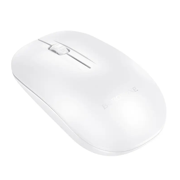 Комп'ютерна миша бездротова BOROFONE BG14 Planet білий
