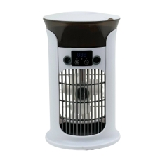 Вентилятор настільний 2 Spray Cooling USB з підсвіткою та зволожувачем 25 х 15 см білий