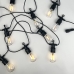 / Світлодіодна гірлянда "Спалах" чорний дріт 10 LED Magic Lights 5 м жовтий
