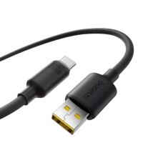 Кабель USB/Type-C 1 м Baseus Foamed 100 Вт чорний