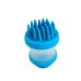 Щітка масажна для купання тварин Cleaning Device з резервуаром для води блакитний