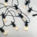 / Світлодіодна гірлянда "Спалах" чорний дріт 10 LED Magic Lights 5 м жовтий / Світлодіодна гірлянда "Спалах" чорний дріт 10 LED Magic Lights 5 м жовтий