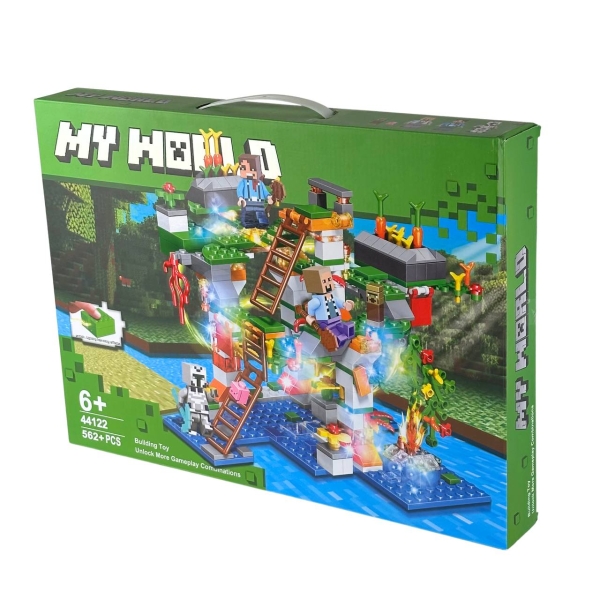 Конструктор Minecraft 44122 My World 562 деталі
