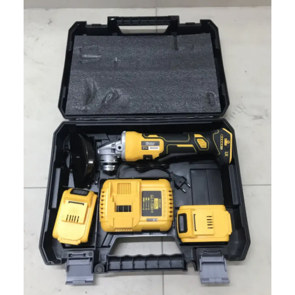 Акумуляторна болгарка + 2 акумулятори 24В, 125мм в кейсі new