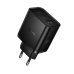 Зарядний блок живлення 2xType-C+USB HOCO N75 Grande 65 W чорний Зарядний блок живлення 2xType-C+USB HOCO N75 Grande 65 W чорний