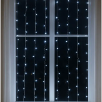 Гірлянда Штора 192 LED 3х3 м, білий new