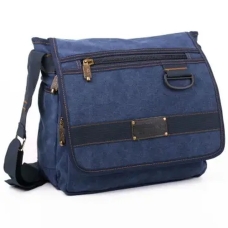 / Сумка Gold Be 107Navy чоловіча, тканева, синій