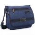 / Сумка Gold Be 107Navy чоловіча, тканева, синій / Сумка Gold Be 107Navy чоловіча, тканева, синій