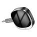 Bluetooth-ресивер HOCO E80 Travel AUX з дисплеєм 250 мАг чорний