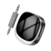 Bluetooth-ресивер HOCO E80 Travel AUX з дисплеєм 250 мАг чорний