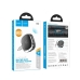 Bluetooth-ресивер HOCO E80 Travel AUX з дисплеєм 250 мАг чорний