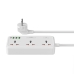 Мережевий фільтр-подовжувач 3 розетки WiWU Wi-S005 Cube Multiple Function GaN 3хUSB/Type C 16 А білий