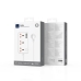 Мережевий фільтр-подовжувач 3 розетки WiWU Wi-S005 Cube Multiple Function GaN 3хUSB/Type C 16 А білий