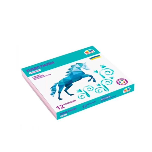 / Пластилін 12 кольорів 144 г Гамма НВ 300309 Мозаїка new