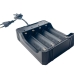 Зарядний пристрій 4x18650 Li-ion Charger MS-404A 1200mA 4.2В чорний
