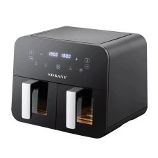 Аерогриль-фритюрниця мультипіч SOKANY SK10005 подвійна безмасляна 2400 Вт 10 л